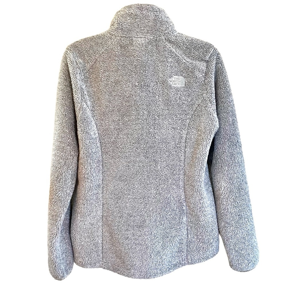 The North Face Women’s Osito Fleece Jacket M Gray Full Zip - Picture 3 of 10